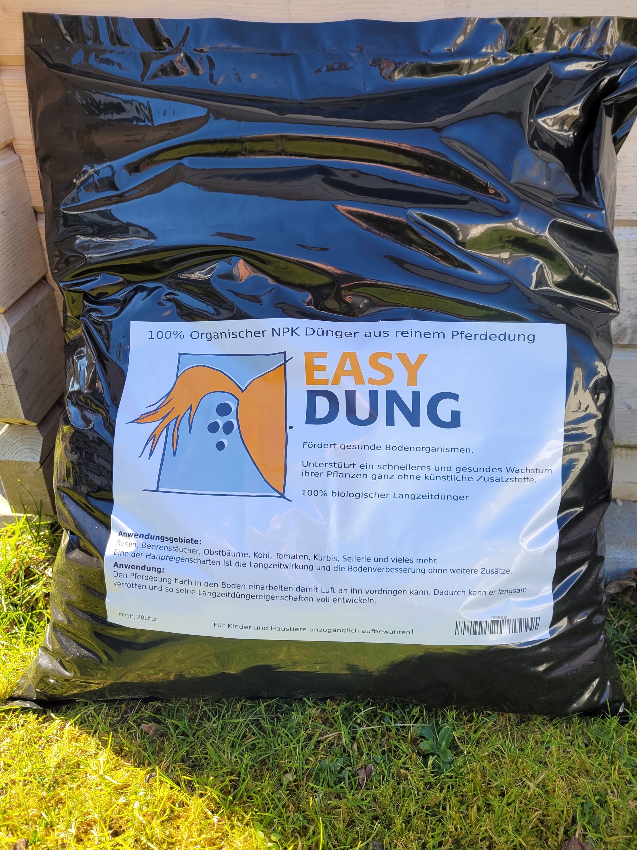 Abgelagerter Pferdedung von EASYDUNG